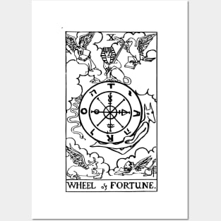 Tarot Card - Wheel Of Fortune Posters and Art